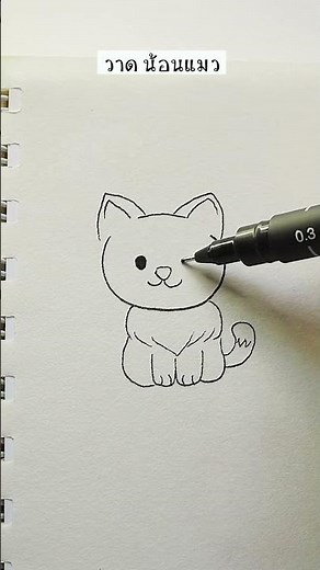 วาดรูปแมวแบบ ง่ายๆ😸