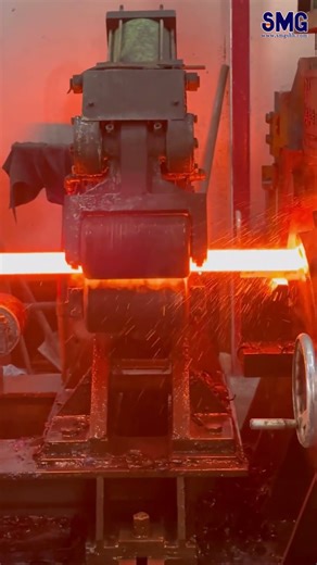 🔥 Piercing Process: Where Seamless Tubes Are Born ⚙️