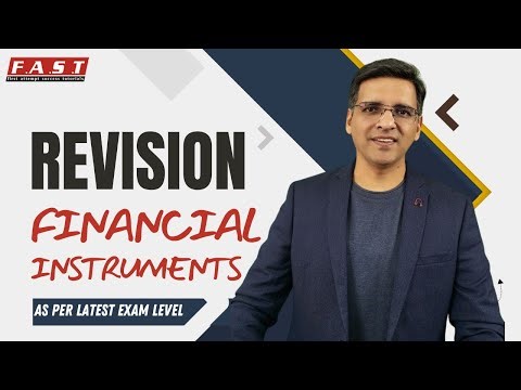 CA Final FR Financial Instruments Quick Revision |New Course