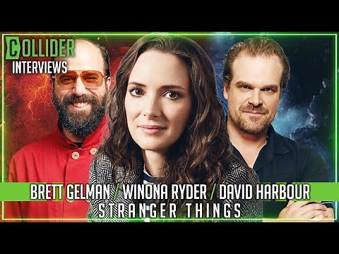 Stranger Things Season 4: Winona Ryder, David Harbour & Brett Gelman Fun Interview