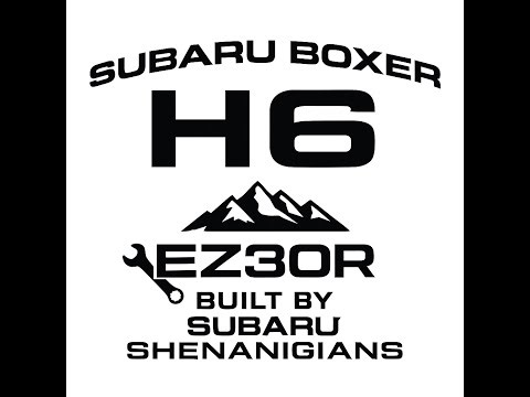 Our Little Tikes Impreza gets a EZ30R swapped into it