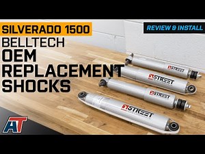 1999-2006 Silverado 1500 Belltech Street Performance OEM Stock Replacement Shocks Review & Install