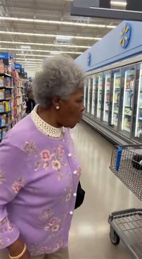 Grandma Don't Play At Walmart. #grandma #walmart