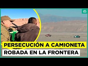 Testigos en la frontera | Arriesgada persecución de autos robados en la frontera