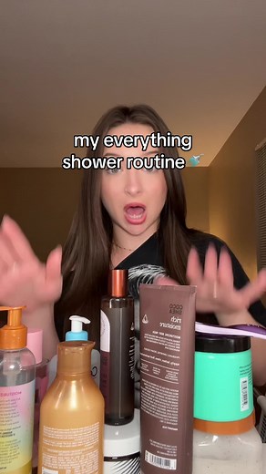 my ultimate everything shower routine!! 😩🚿🥰 #everythingshower #everythingshowerroutine #howtosmellgoodallday #girlytips #fyp