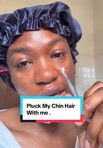 Veet facial hair removal fail — pluck my chin hair with me