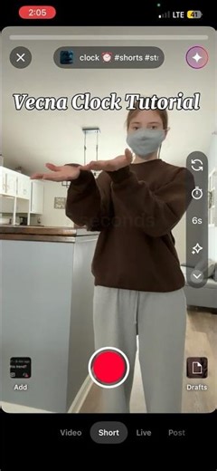 Vecna Clock Tutorial (let’s ignore my body posture at the end lol) #tutorial #yuri_skz418