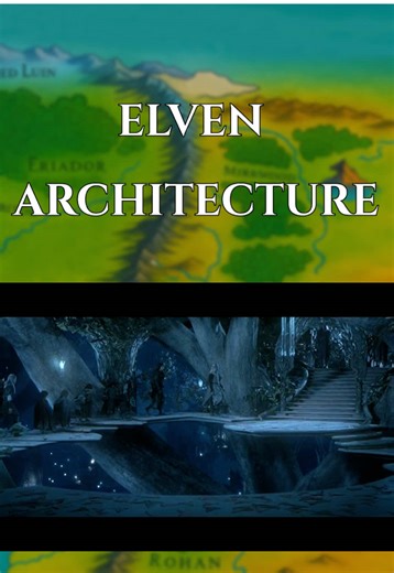 Elven architecture in The Lord of the Rings films #lordoftherings #lotr #tolkien #middleearth #behindthescenes