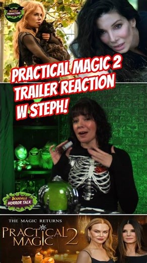 Practical Magic 2 Trailer Reaction 🔮 Is This a Disaster or a Comeback?! #horrorshorts