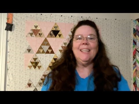 Panfried Patchwork Pyramids ~ How to Make a Scrap Quilt ~ Free Pattern ~ MSCQ Template