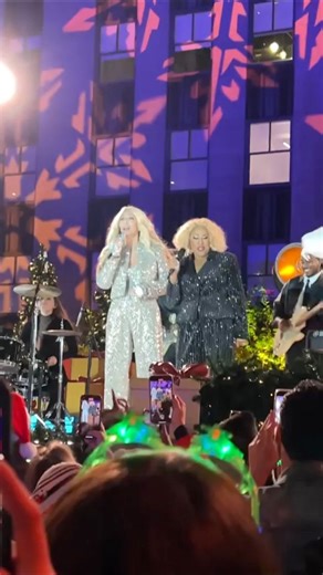 Last night @cher was performing at @rockefellercenter rooftop as a preparation for the Christmas Tree Lighting Ceremony. I was watching the Rockettes at the time but the lovely IG @josiassalomao was there to document the event ❤️ 📸 https://instagram.com/josiassalomao | New York Mickey