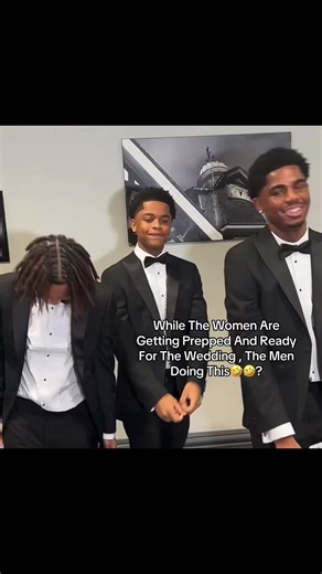 Men's Reactions During Wedding Preparations