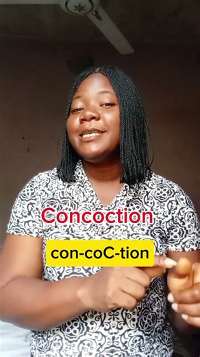 How to Pronounce CONCOCTION #pronunciation #spokenenglish #learnenglish #usa