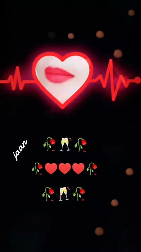 Red Lipstick Kisses: Captivating Close-Up Aesthetic