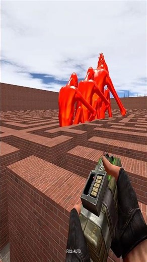 Giant SCP - 096 in Here (Garry'sMod) #garrysmod #scp096 #maze