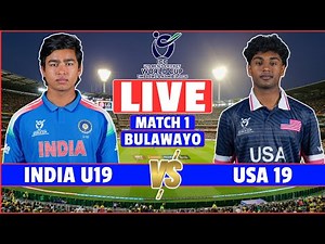 ICC U19 World Cup Live: India vs United States of America Live | IND vs USA Live Scores & Commentary