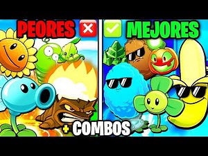 LOS MEJORES COMBOS qué DEBES CONOCER Y PROBAR en PLANTS VS ZOMBIES 2