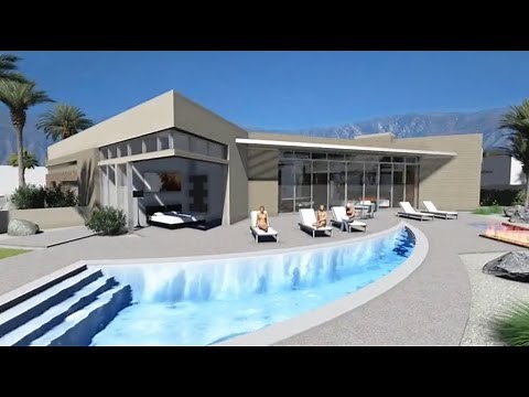 New Desert Modern Contemporary Home by Brian Foster Designs