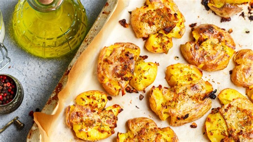 The crispiest smashed potatoes aren't made with russets — grab these taters instead