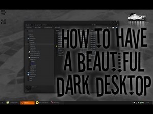 How to have a beautiful dark desktop - Windows 7 with Windowblinds