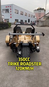 645K views · 8K reactions | 350cc three-wheeled motorcycle, ZTR, gasoline trike roadster factory, shaft drive three wheel ATV, Racing tricycle, Karting #tricycle #ZTR | Yang Emily | Facebook