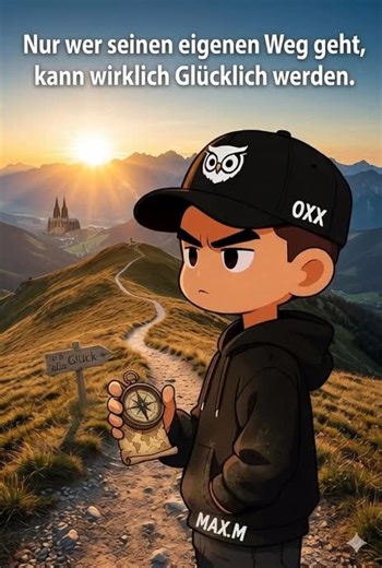 Nur wer seinen eigenen Weg geht, kann wirklich Glücklich werden. Folge um nix zu verpassen #Oxx_Original #oxx_Sprüche #0xx_o_xx0 ##SprücheOxx ##oxxlovee❤️‍