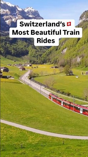 Top 5 Scenic Train Rides in Switzerland You Must Take!