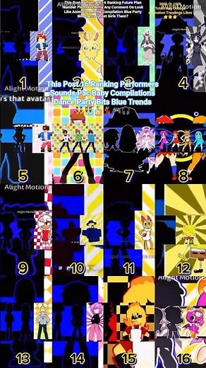 Pac Baby - Ghost Dance // Animation Meme Complete Collage Type Best | #Shorts #Ranking #Animation