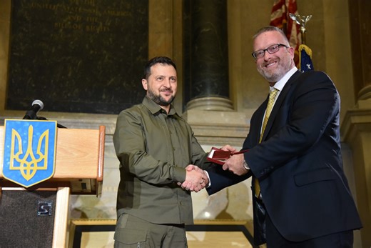 OSF HealthCare VP recognized by President of Ukraine