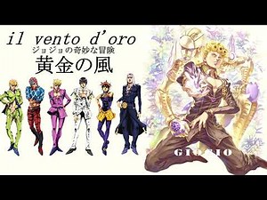 [ジョジョ] 100 SUB SPECIAL! - Golden Wind Main Theme (il vento d'oro) REMIX