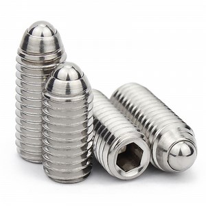 [Hot Item] 304 Stainless Steel Hex Socket Spring Ball Plunger Grub Point Set Screw
