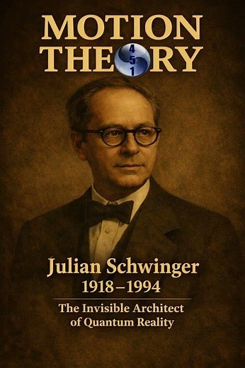 Julian Schwinger (1918–1994) — The Invisible Architect of Quantum Reality