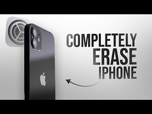 How to Completely Erase iPhone (tutorial)
