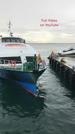 Arriving Jet at Port of Cebu | Fastcraft Cebu to Bohol