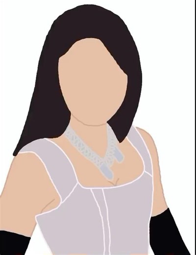 Cartoon Portrait of Olivia Rodrigo Drawing Time Lapse