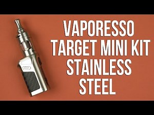 Распаковка Vaporesso Target Mini Kit Stainless Steel