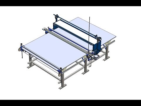 Manual fabric spreading machine UL-3