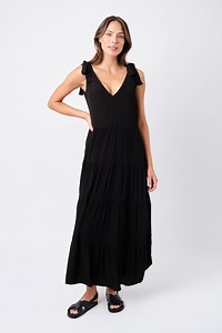 Swing Maxi Dress BLACK