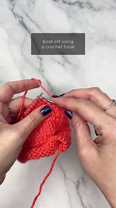 379K views · 3.6K reactions | For a quick and easy knit bind-off, try using a crochet hook. Makes your life so much easier! Have you tried this technique before? | Yarnspirations | Facebook