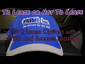 To Lease or Not To Lease - 2 Leasing Options with Prime / Success Leasing