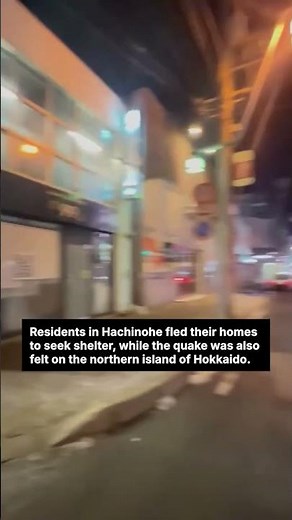 Tsunami warnings issued after earthquake hits Japan