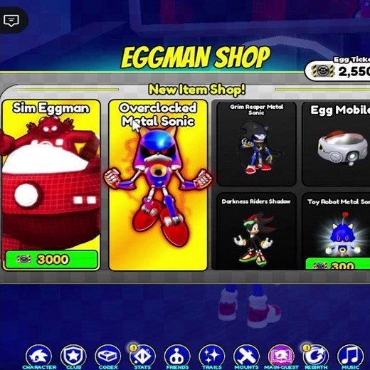 Sim Eggman is HERE in Sonic Speed Simulator! #SonicSpeedSimulator #Sonic