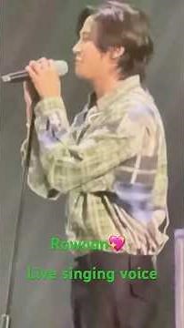Rowoon💖 "Live singing voice"