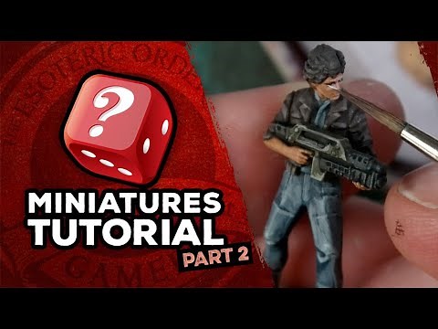 Building and Painting the Miniatures of Aliens: Part 2