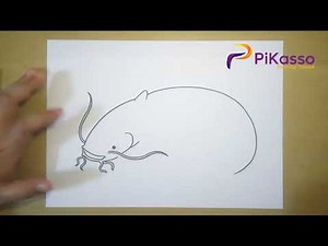 Catfish Easy Drawing Tutorial