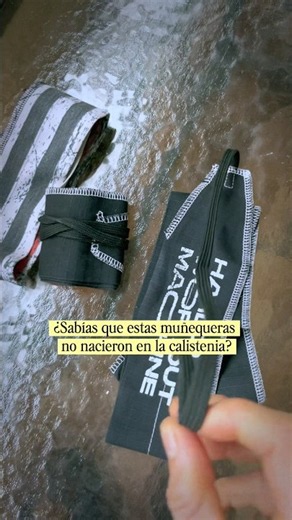 El origen de las muñequeras de calistenia