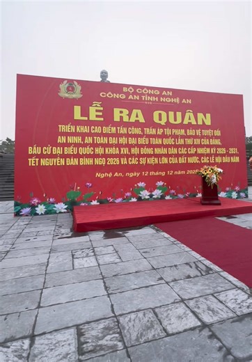 Đồng loạt ra quân cao điểm tấn công, trấn áp tội phạm, bảo vệ an ninh, an toàn các sự kiện lớn và Tết Nguyên đán 2026 #nguyetslight