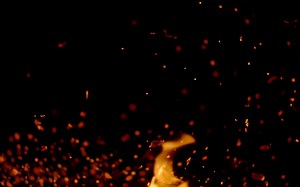 4K88组燃烧火焰火花漂浮粒子动画特效合成视频素材 V35: Floating Embers