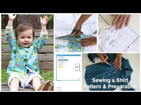How to sew a Shirt | Introduction to the Pattern & Cutting out | Sewing Tutorial | Frocks & Frolics