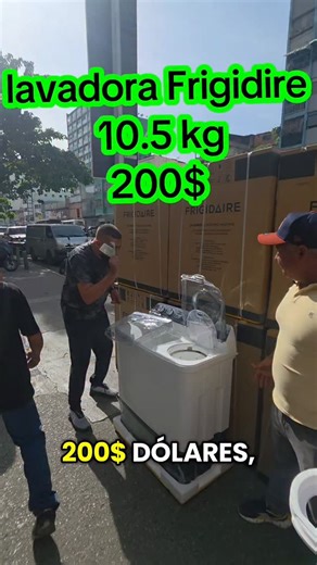 Outlet San Martin on Instagram: "Lavadora Frigidire 10.5 kg 200$ #combo #outletsanmartin #electrodomesticos #lavadora #oster cocina"